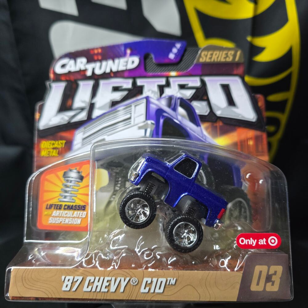 CarTuned Lifted '87 Chevy C10 #03 Target Exclusive NIB